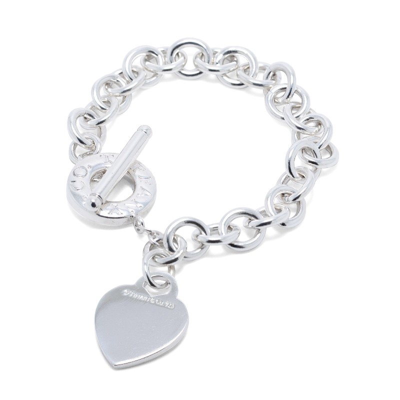 Estate Tiffany & CO Heart Tag Bracelet